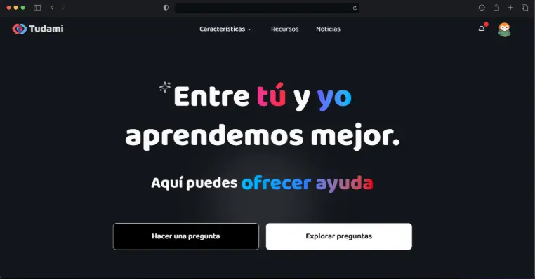 Vista de escritorio del proyecto